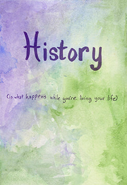 History of a World, History, watercolor.